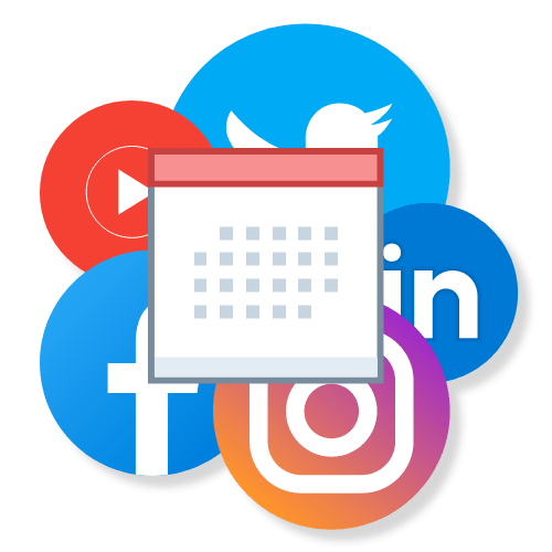 social calendar logo